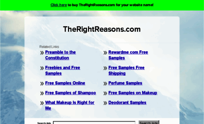 therightreasons.com