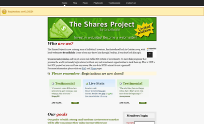 thesharesproject.info