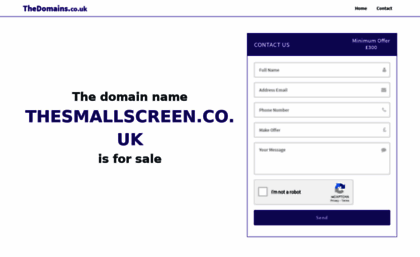 thesmallscreen.co.uk