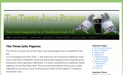 thethreejollypigeons.com