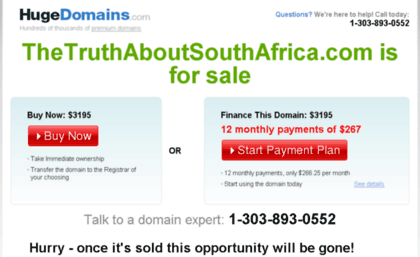thetruthaboutsouthafrica.com