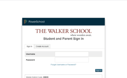 thewalkerschool.powerschool.com