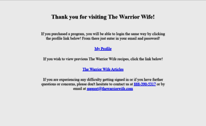 thewarriorwife.com