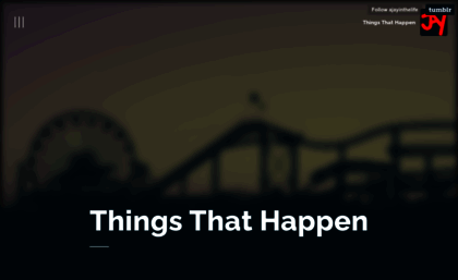 thingsthathappen.com