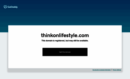 thinkonlifestyle.com