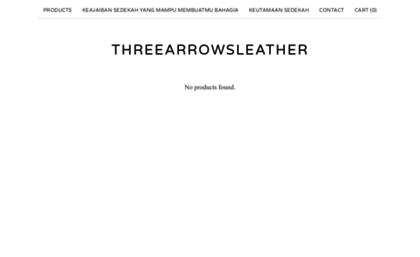threearrowsleather.bigcartel.com