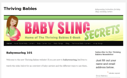 thrivingbabies.com