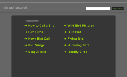thrushes.net