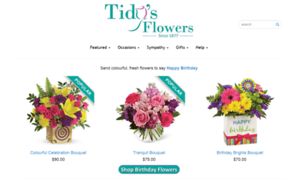 tidysflowers.com
