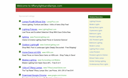 tiffanylightsandlamps.com