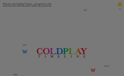 timeline.coldplay.com