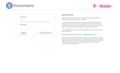 tmobile.econometrix.com