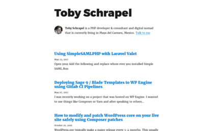 tobyschrapel.com