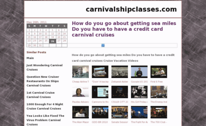 tocy.carnivalshipclasses.com