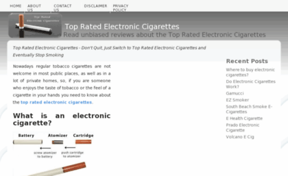topratedelectroniccigarettes.com