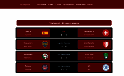 Total sportek io website Total sportek Live sports streams Total sportek io website Total sportek Live sports streams
