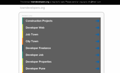 towndevelopers.org