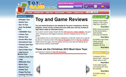 toyandgamereviews.co.uk