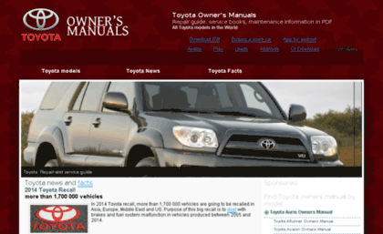 toyotaownersmanuals.com