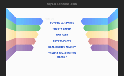 toyotapartzone.com