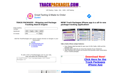 trackpackages.com