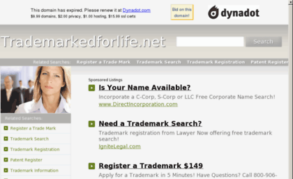 trademarkedforlife.net
