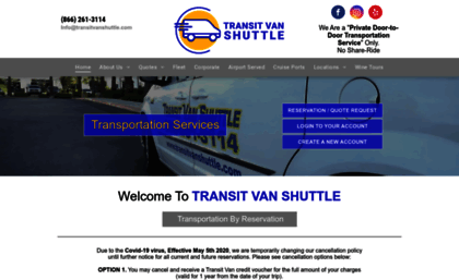 transitvanshuttle.com