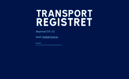 transportregistret.se