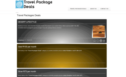 travelpackagesdeals.co.za