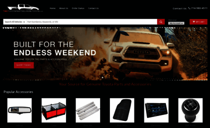 trdtoyotaparts.elmoretoyota.com