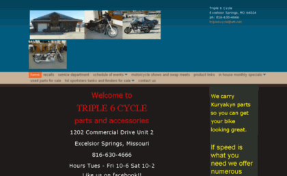 triple6cycle.com