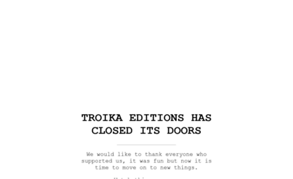 troikaeditions.co.uk