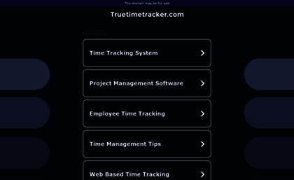 truetimetracker.com