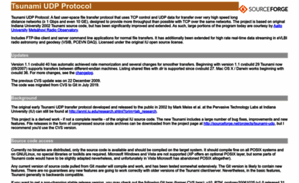 tsunami-udp.sourceforge.net