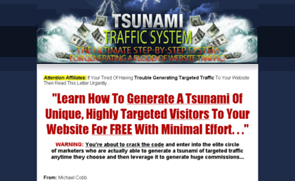 tsunamitrafficsystem.com
