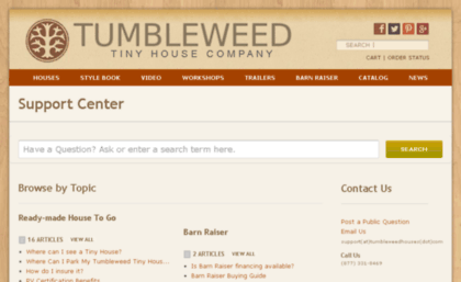 tumbleweedhouses.desk.com