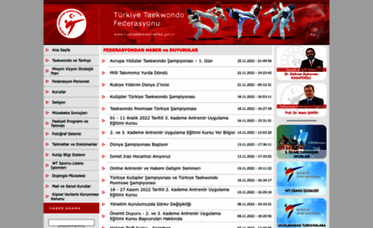 turkiyetaekwondofed.gov.tr
