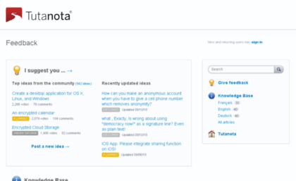 tutanota.uservoice.com
