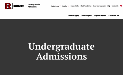 ugadmissions.rutgers.edu