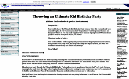ultimate-kid-birthday-parties.com