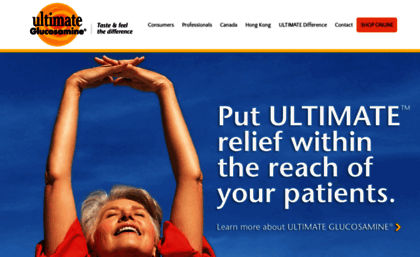 ultimateglucosamine.com