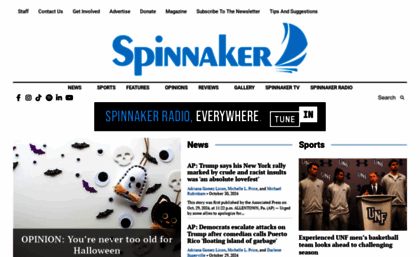 unfspinnaker.com