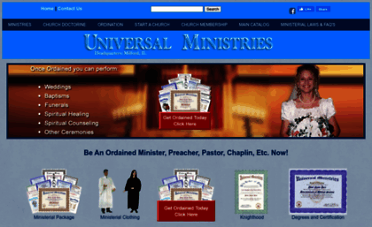 universalministries.com