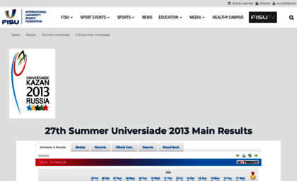 universiade2013.sportresult.com