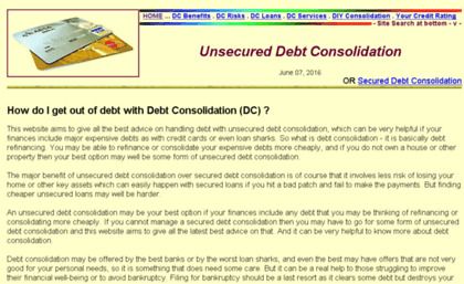 unsecured-debt-consolidation-loans.com