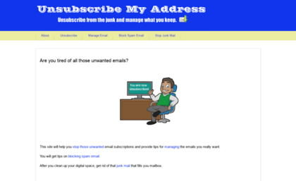 unsubscribemyaddress.com