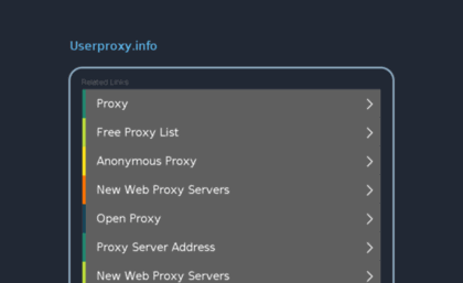 userproxy.info