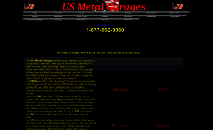 usmetalgarages.com