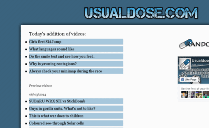 usualdose.com