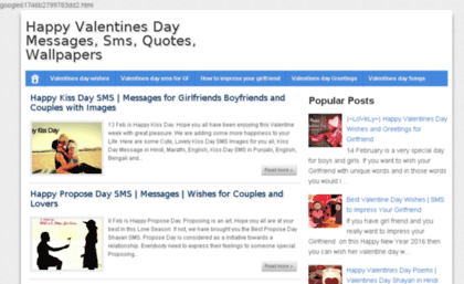 valentinedaymessage.com
